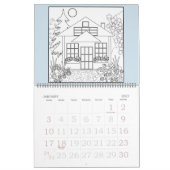 Kalender, kleur kalender (Jan 2027)