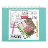 Kalender, kleur kalender (Hoes)