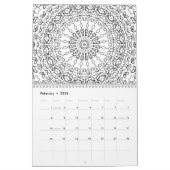 Kalender-, kleurboek- en kleurboeken kalender (Feb 2026)