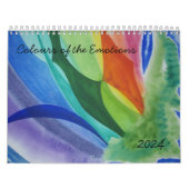 Kalender - kleuren van de emoties, 2024 (Hoes)
