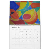 Kalender - kleuren van de emoties, 2024 (Feb 2027)