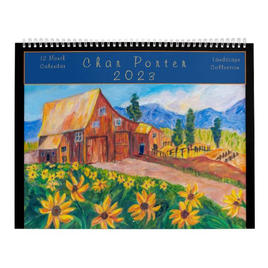 Kalender - Kunstlandschap 2023 (Hoes)