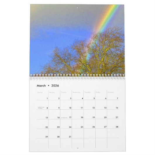 Kalender - Leap Year (Mar 2026)