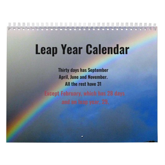 Kalender - Leap Year (Hoes)