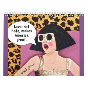 Kalender-liefde, geen haat, maakt kalender