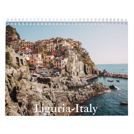 Kalender Ligurië-Italië (Hoes)