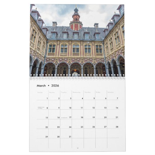 Kalender Lille 2026 (Mar 2026)