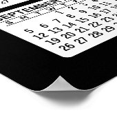 Kalender - logo, foto bedrijf poster (Hoek)
