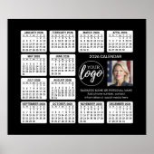 Kalender - logo, foto bedrijf poster (Voorkant)