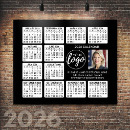 Kalender - logo, fotobedrijf poster