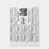 Kalender - logo, fotobedrijf theedoek (Verticaal)