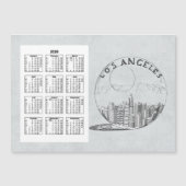 Kalender Los Angeles Volledig jaar 2020 (Voorkant)