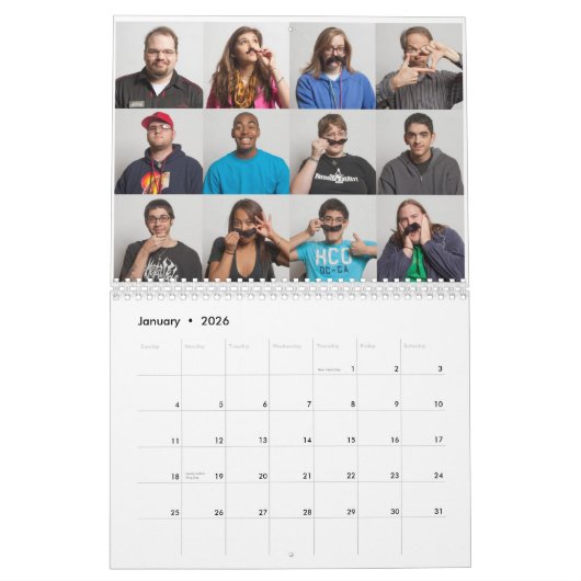 Kalender maart 2010 (Jan 2026)