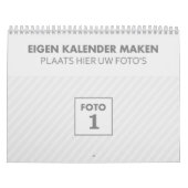 Kalender maken 2024 fotokalender jaarkalender (Hoes)
