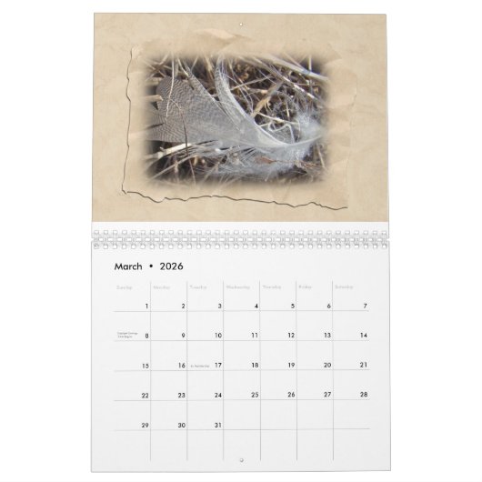 Kalender - Meestal bruin (Mar 2026)