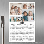 Kalender met 6 Fotocollage - Zwart Wit Magnetisch Uitwisbaar Vel<br><div class="desc">Een zeer nuttig punt voor school of kantoor thuis. Een standaard zoek je kantoor of schoolkluisje. Dit show een volledig uitzicht van alle data.</div>