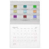 Kalender met 99 namen van Allah (Zwt) - God- (Feb 2027)