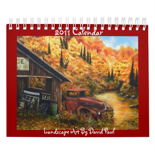 kalender met Art van David Paul (Hoes)