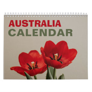 Kalender met Australische Feestdagen 2026