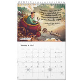 Kalender met boekenoffertes | Inspirerend kalender (Feb 2027)