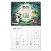 Kalender met boekenoffertes | Inspirerend kalender (Mar 2026)