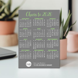 Kalender met Business Logo - Vakantie Kaart