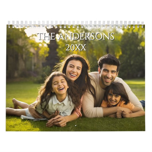 Kalender met eigen naam en foto 2027 (Hoes)