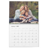 Kalender met eigen naam en foto 2027 (Jan 2027)