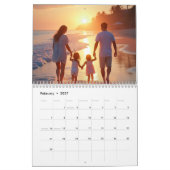 Kalender met eigen naam en foto 2027 (Feb 2027)