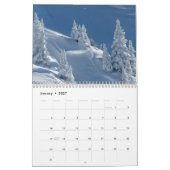 Kalender Met Feestdagen - Bomen (Jan 2027)