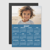 Kalender met foto - Jaaroverzicht Magnetische kaar (Voorkant / Achterkant)