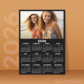 Kalender met foto Voljaar Uitzicht Modern Minimal