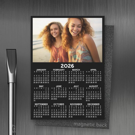 Kalender met foto Voljaar Uitzicht Modern Minimal