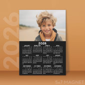 Kalender met foto - Volledig jaar Magnetische Kaar