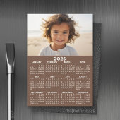 Kalender met foto - Volledig jaar Magnetische Kaar