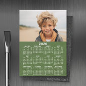 Kalender met foto - Volledig jaar Magnetische Kaar