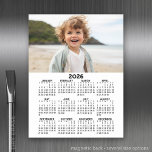 Kalender met Foto - Volledig Jaar Uitzicht Magnetisch Uitwisbaar Vel<br><div class="desc">Een zeer handig item voor school of thuis kantoor. Een standaard look voor uw huis kantoor of school locker. Dit shows een volledig jaar uitzicht van alle data. Een zeer handig item voor school of thuis kantoor. Dit shows een volledig jaar uitzicht van alle data. Een kalender die op een...</div>