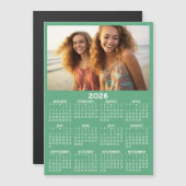 Kalender met foto volledig jaaroverzicht moderne m (Voorkant / Achterkant)