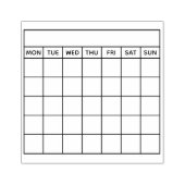 Kalender met kalender voor Habit Rubberstempel (Afrduk)