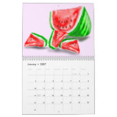 Kalender met kunst geschilderd (Jan 2027)