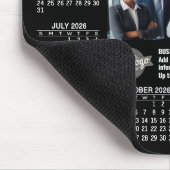 Kalender met logo Contactinformatie Magneet Muismat (Hoek)