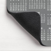 Kalender met Logo - Jaar Uitzicht Verticaal Muismat (Hoek)