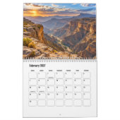 Kalender met Oman's landschappen (Feb 2027)