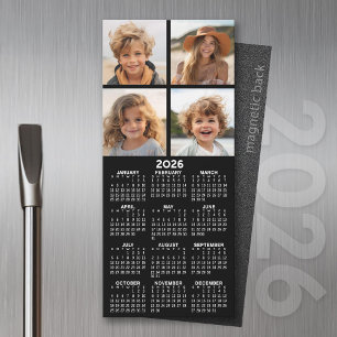 Kalender met Photo Collage Koelkast Magnet