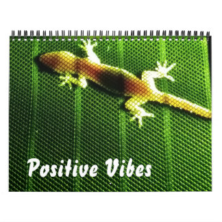 kalender met positieve vibes