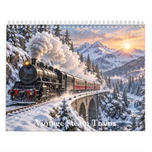 Kalender met Stoomtreinen uit het Verleden
