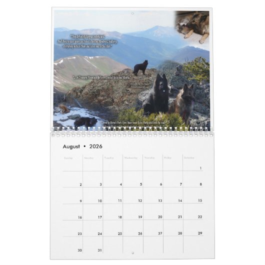 kalender met True Knight Tervurens puppy reviewen (Aug 2026)