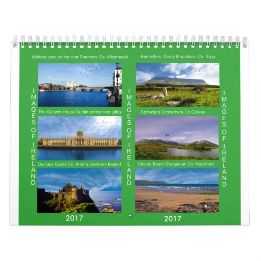 kalender met twee pagina's wit (Hoes)