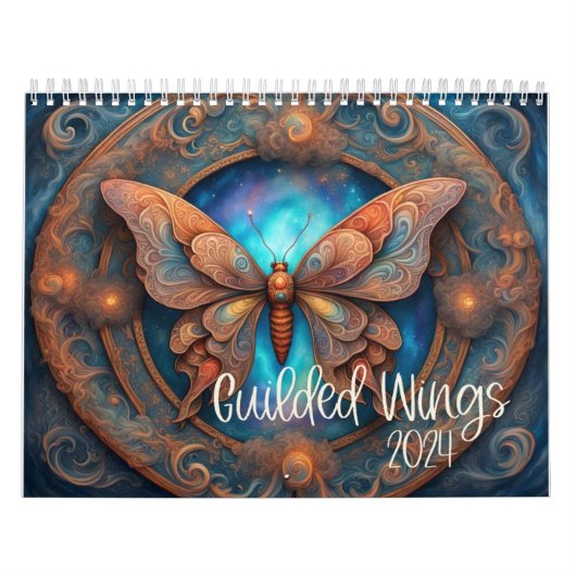 kalender met vergulde vleugels (Hoes)