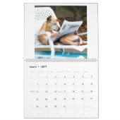 Kalender met verschillende afbeeldingen honden die (Mar 2027)